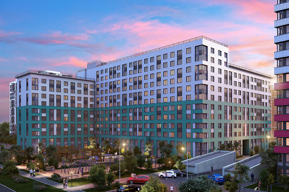 ЖК Квартал Галактика, Адмиралтейский район, ул. Красуцкого, уч.15