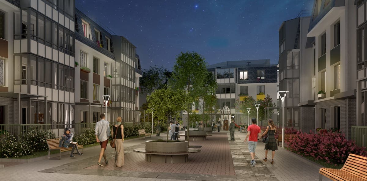 ЖК 7park, Павловск, ул. Слуцкая, уч. 1