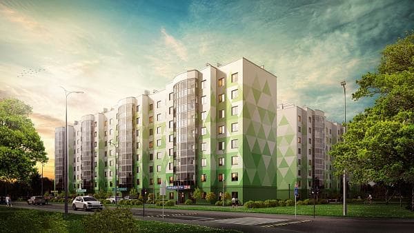 ЖК Алгоритм, Всеволожский район, п. Щеглово, ул.Магистральная,1