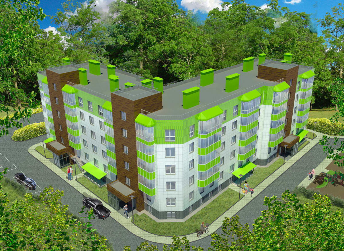 ЖК Бернgarden, Всеволожск, ул. Северная, уч.2, 4