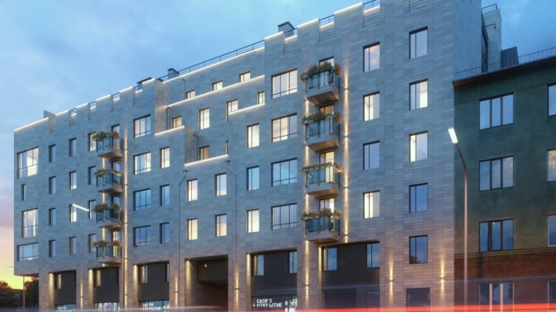 ЖК Атлант, г.Санкт-Петербург, р-н Петроградский, ул.Мира